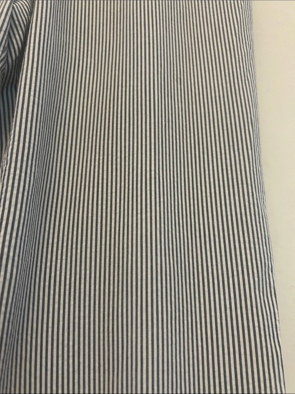 Talbots Striped Lightweight Dress Pants - Navy & White Size 10 EUC